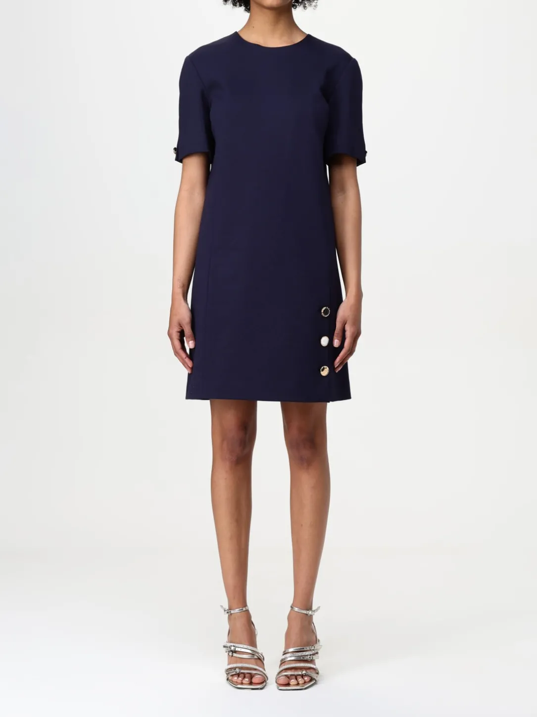 Abito basic Twinset in misto viscosa