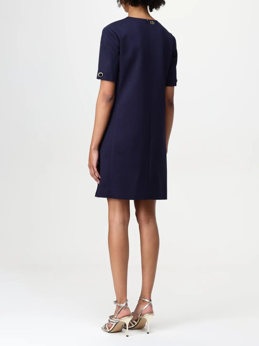 Abito basic Twinset in misto viscosa