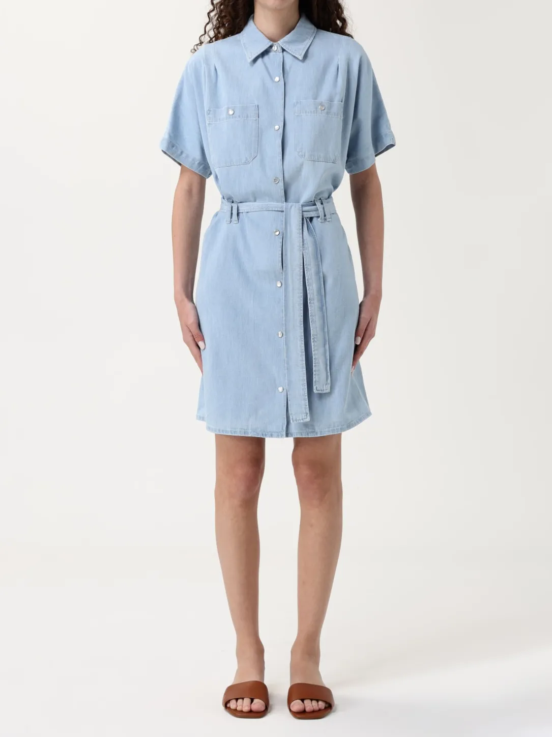 Abito chemisier A.P.C. in cotone