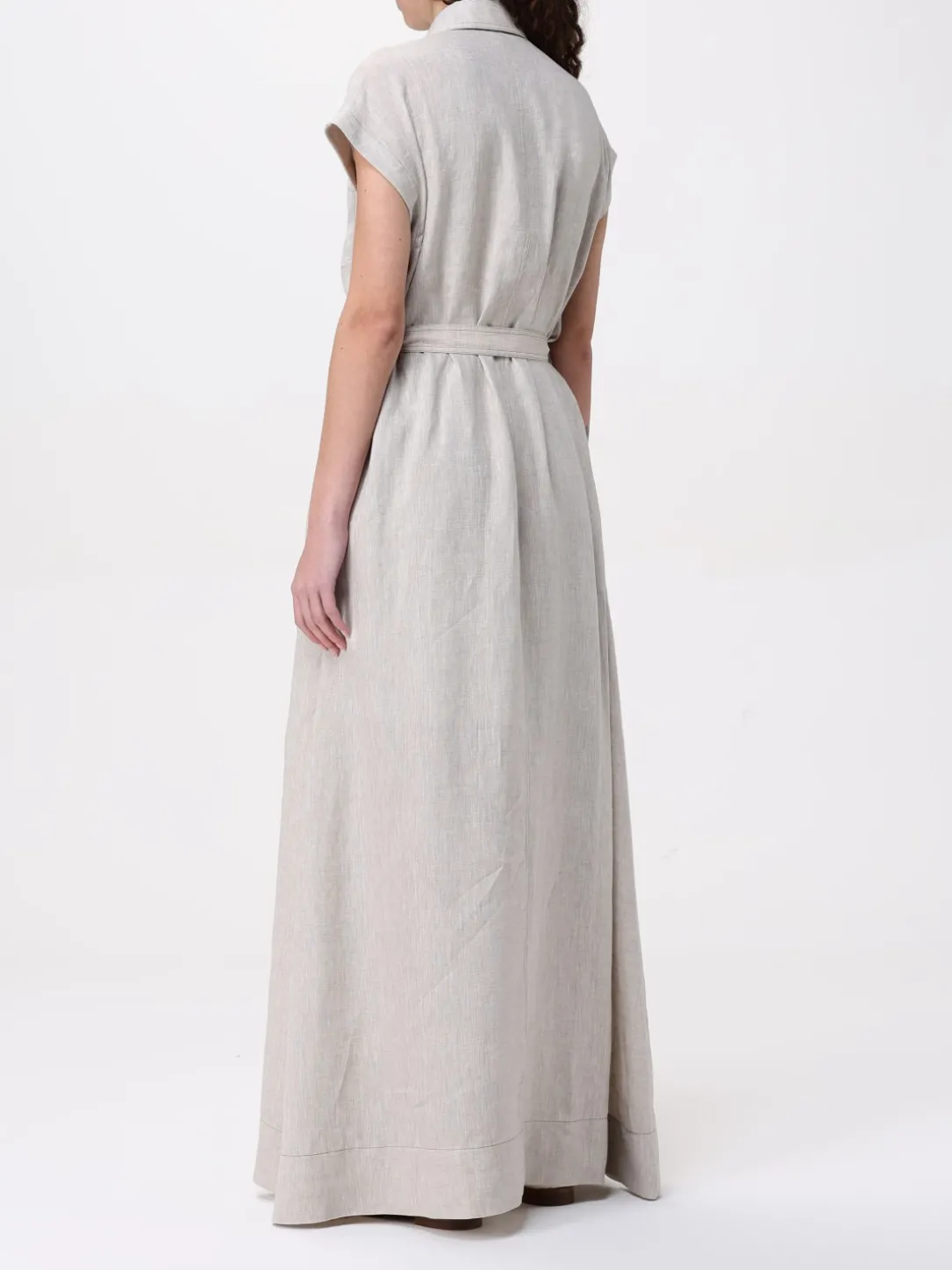 Abito chemisier Brunello Cucinelli in lino