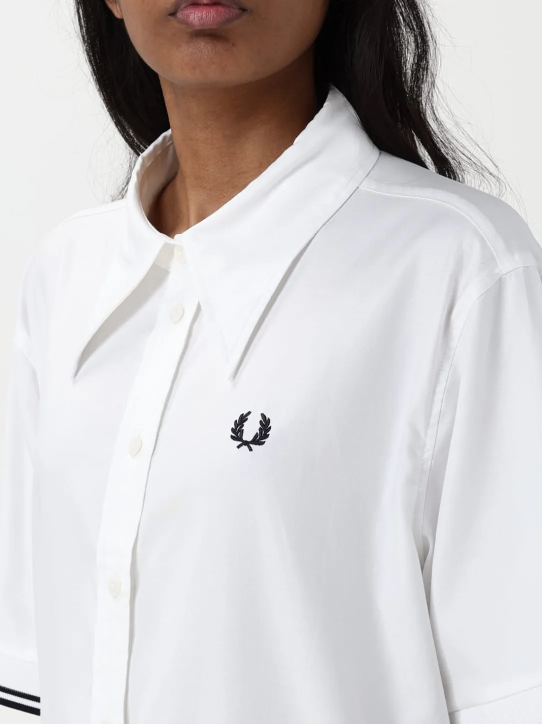 Abito chemisier Fred Perry in cotone