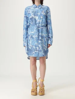 Abito chemisier Liu Jo in viscosa con stampa astratta
