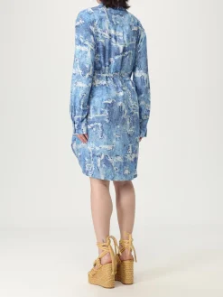 Abito chemisier Liu Jo in viscosa con stampa astratta