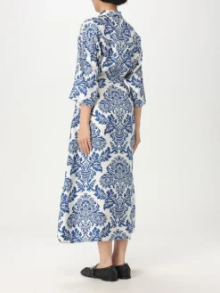 Abito chemisier 'S Max Mara in seta stampata