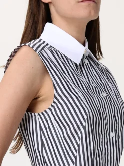 Abito chemisier Sportmax in cotone a righe