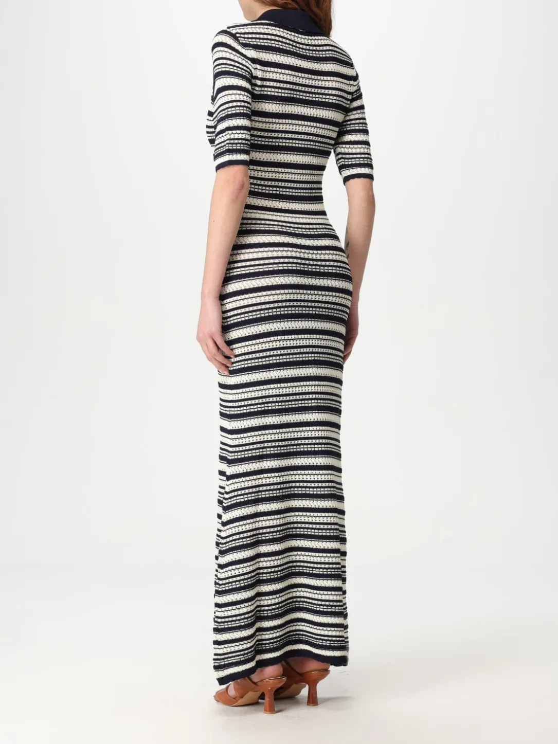 Abito chemisier Twinset in maglia