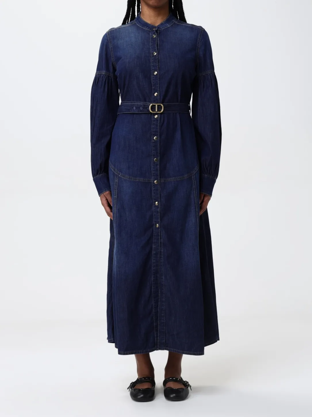 Abito chemisier Twinset in denim