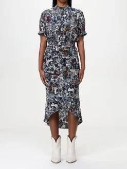 Abito chemisier Zadig & Voltaire in viscosa stampata