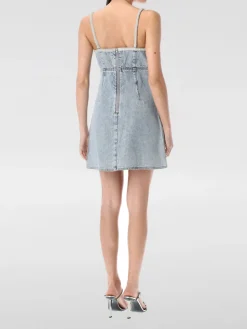 Abito di jeans Self-Portrait