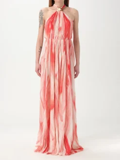 Abito Elisabetta Franchi in crêpe stampato