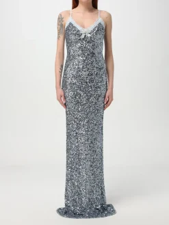 Abito Elisabetta Franchi in tessuto paillettato