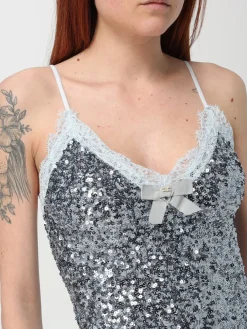 Abito Elisabetta Franchi in tessuto paillettato