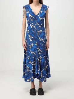 Abito Etro in crêpe con stampa floreale