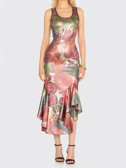 Abito Etro in jersey con stampa floreale