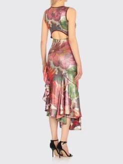 Abito Etro in jersey con stampa floreale