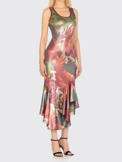 Abito Etro in jersey con stampa floreale