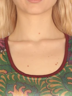 Abito Etro in jersey con stampa floreale