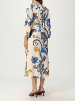 Abito Etro in viscosa con stampa Paisley