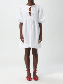 Abito Ganni in popeline di cotone