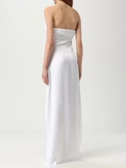 Abito Genny in crêpe con fiore