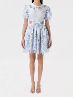 Abito in cotone Sangallo Self-Portrait