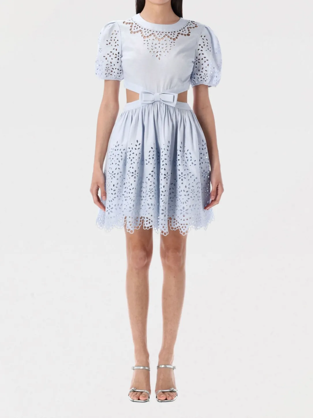 Abito in cotone Sangallo Self-Portrait