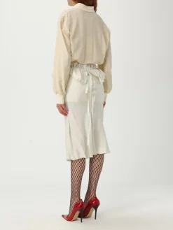 Abito Maison Margiela in cotone e lino