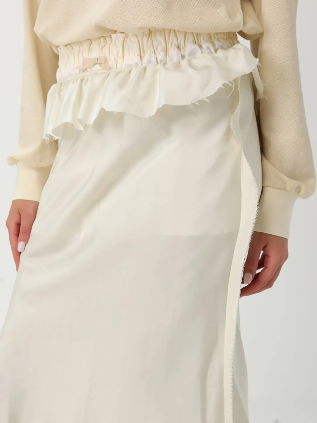 Abito Maison Margiela in cotone e lino