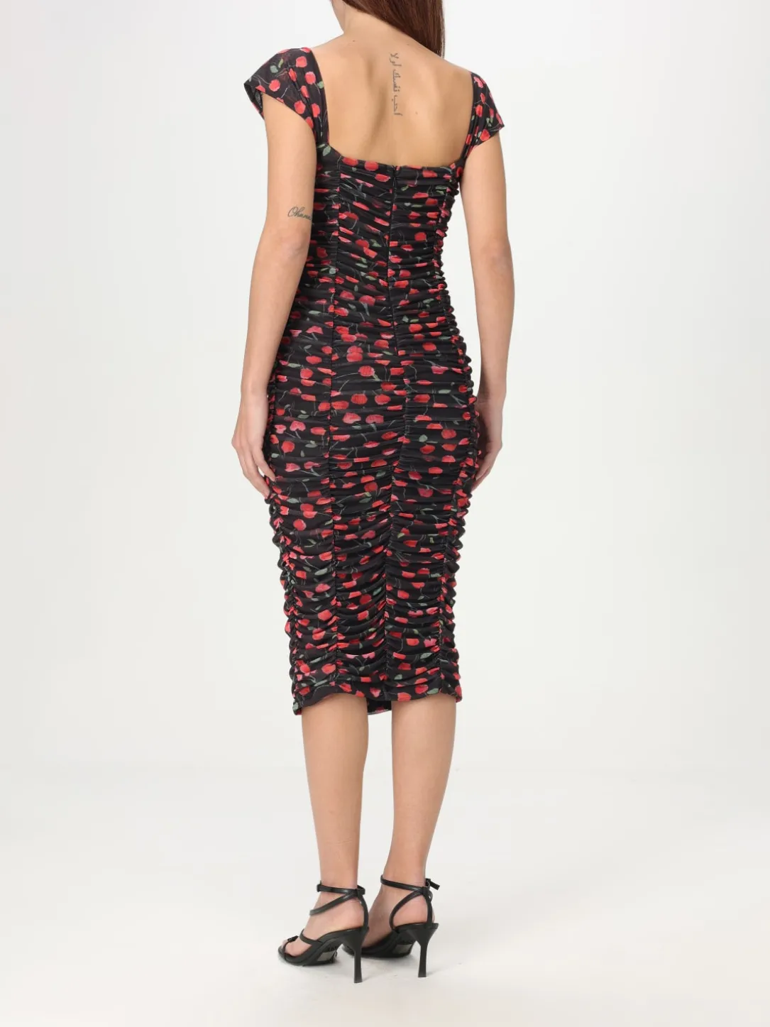 Abito Mar De Margaritas in jersey a pois