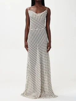 Abito Mar De Margaritas in viscosa stampata