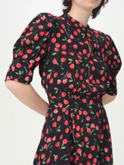 Abito Mar De Margaritas in viscosa a pois