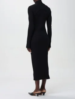 Abito midi con logo Off-White