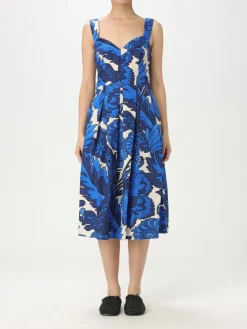 Abito midi Etro in cotone stampato