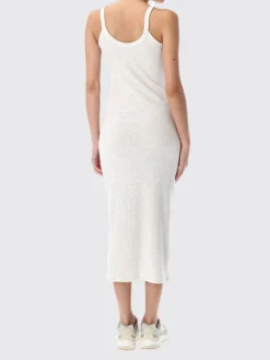 Abito midi Nike in tessuto tecnico stretch