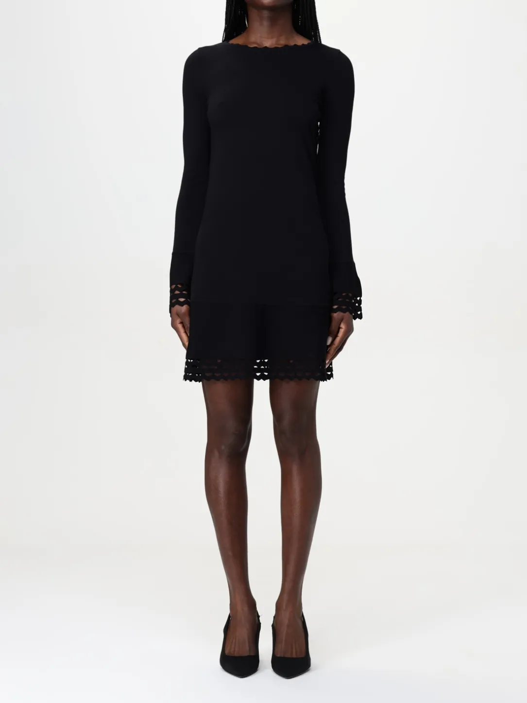 Abito mini Twinset in misto viscosa