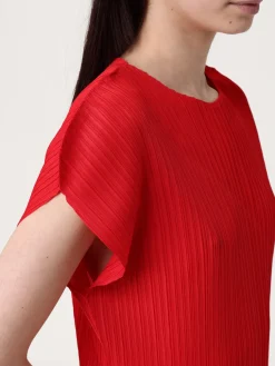 Abito plissettato Meimeij in crêpe