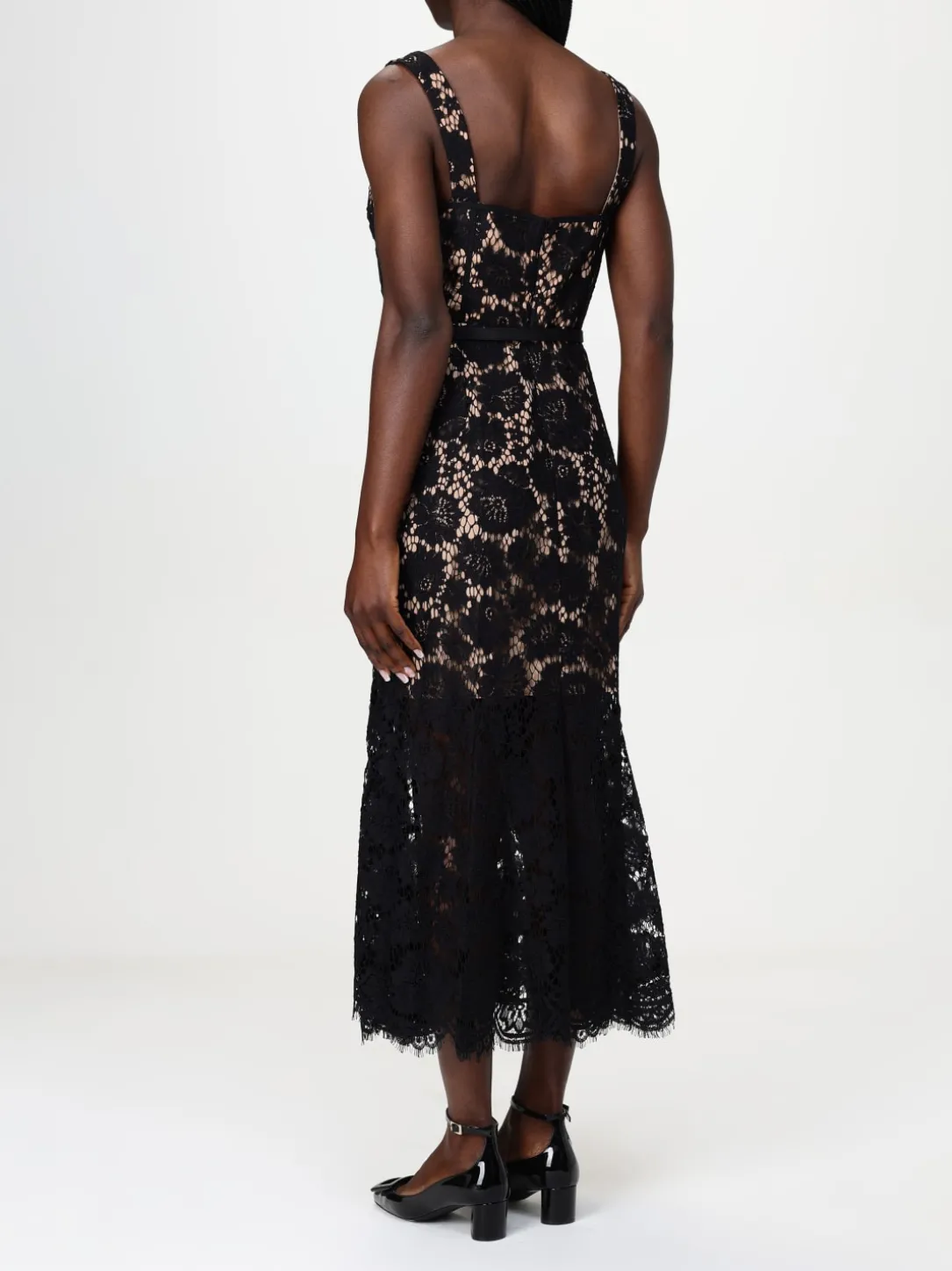 Abito Self-Portrait in pizzo macramè