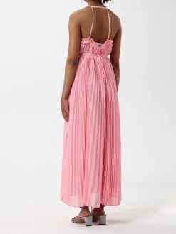 Abito Twinset in crêpe plissettato