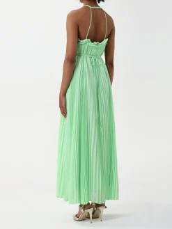 Abito Twinset in crêpe plissettato