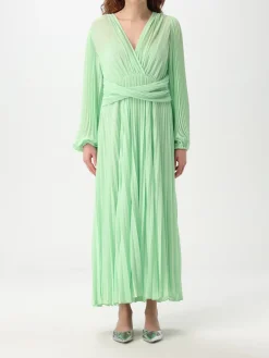 Abito Twinset in crêpe plissettato