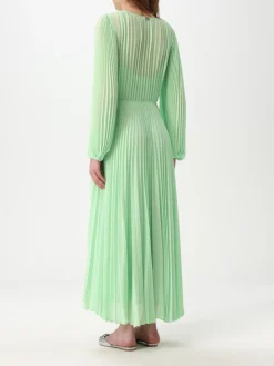 Abito Twinset in crêpe plissettato