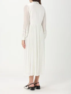 Abito Twinset in misto lino e cotone