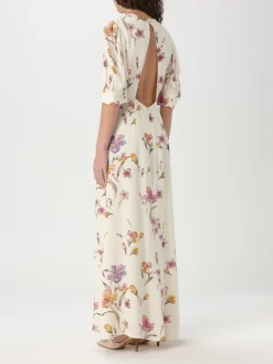 Abito Twinset in viscosa stampata