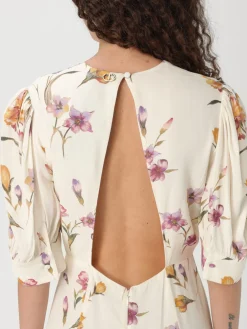 Abito Twinset in viscosa stampata