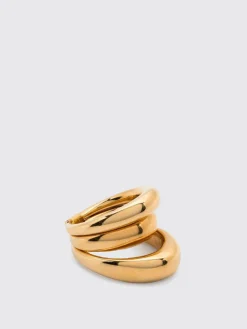 Anello Blow Up Panconesi in ottone placcato oro