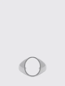 Anello cut-out MM6 Maison Margiela in ottone