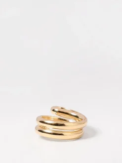 Anello Frills Bottega Veneta in argento 925 placcato oro 18kt