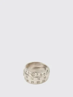 Anello Numeric MM6 Maison Margiela in ottone
