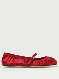 Ballerina Dolce & Gabbana in raso drappeggiato