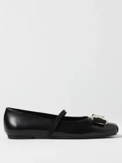 Ballerina Ferragamo in pelle